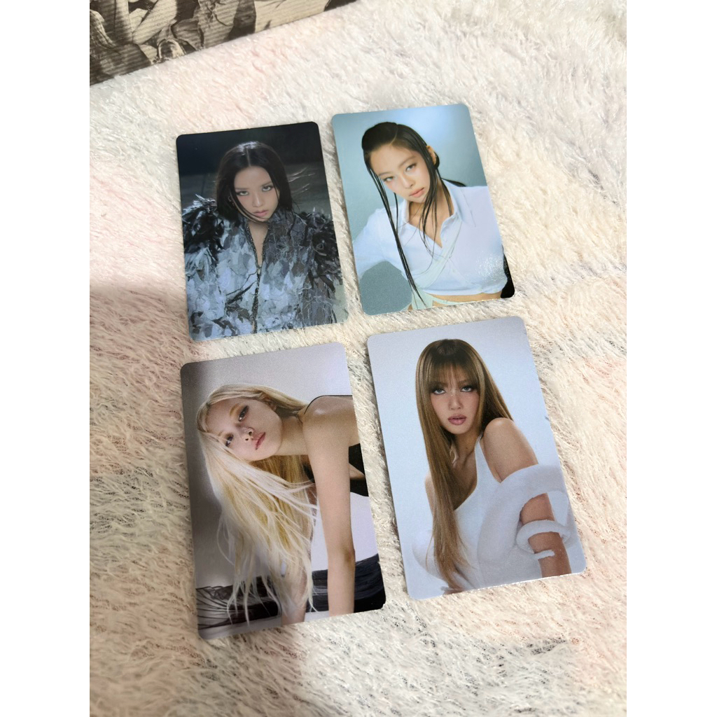 Photocard travel kit merch jisoo amorage jennie ruby rose rosie lalisa alterego blackpink deverse อย