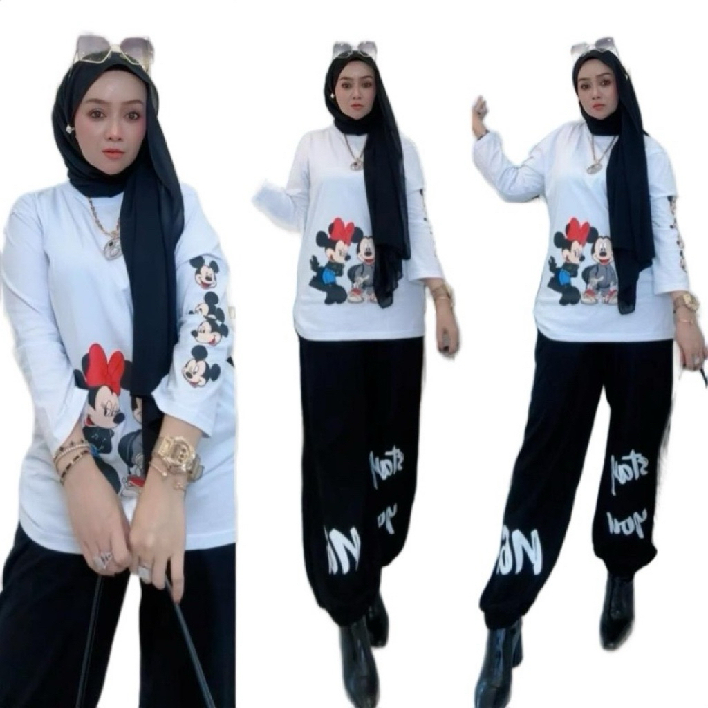 ชุดกางเกง jogger เต็มชุดล่าสุด by nabil Collection