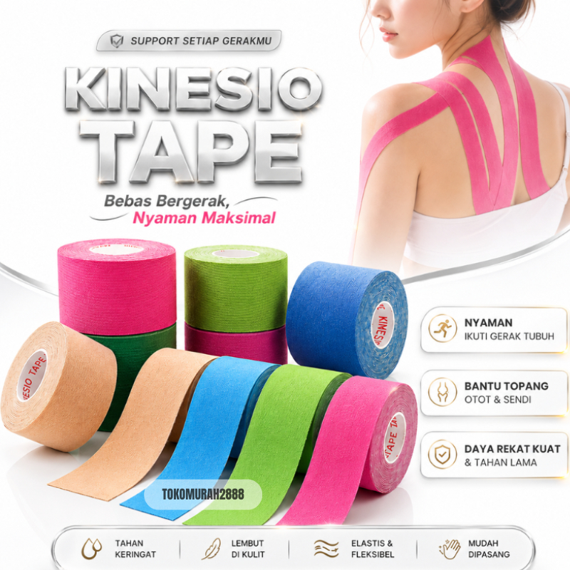 Kinesio Tape Tape Sport Premium Tapping Futsal Football Sports