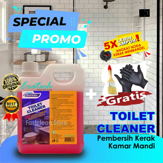 FASTCLEAN Toilet Cleaner Pembersih Super Ampuh Kerak Kamar Mandi Noda Kloset Wastafel Porselen