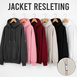 Harvional Hoodie Zipper Polos Size S - XXL ( Pria & Wanita )