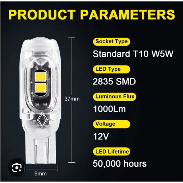 T10 PROJECTOR ไฟป้าย LED สีเหลือง