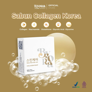 Byora Sabun Collagen Korea - Mencerahkan Kulit - BPOM