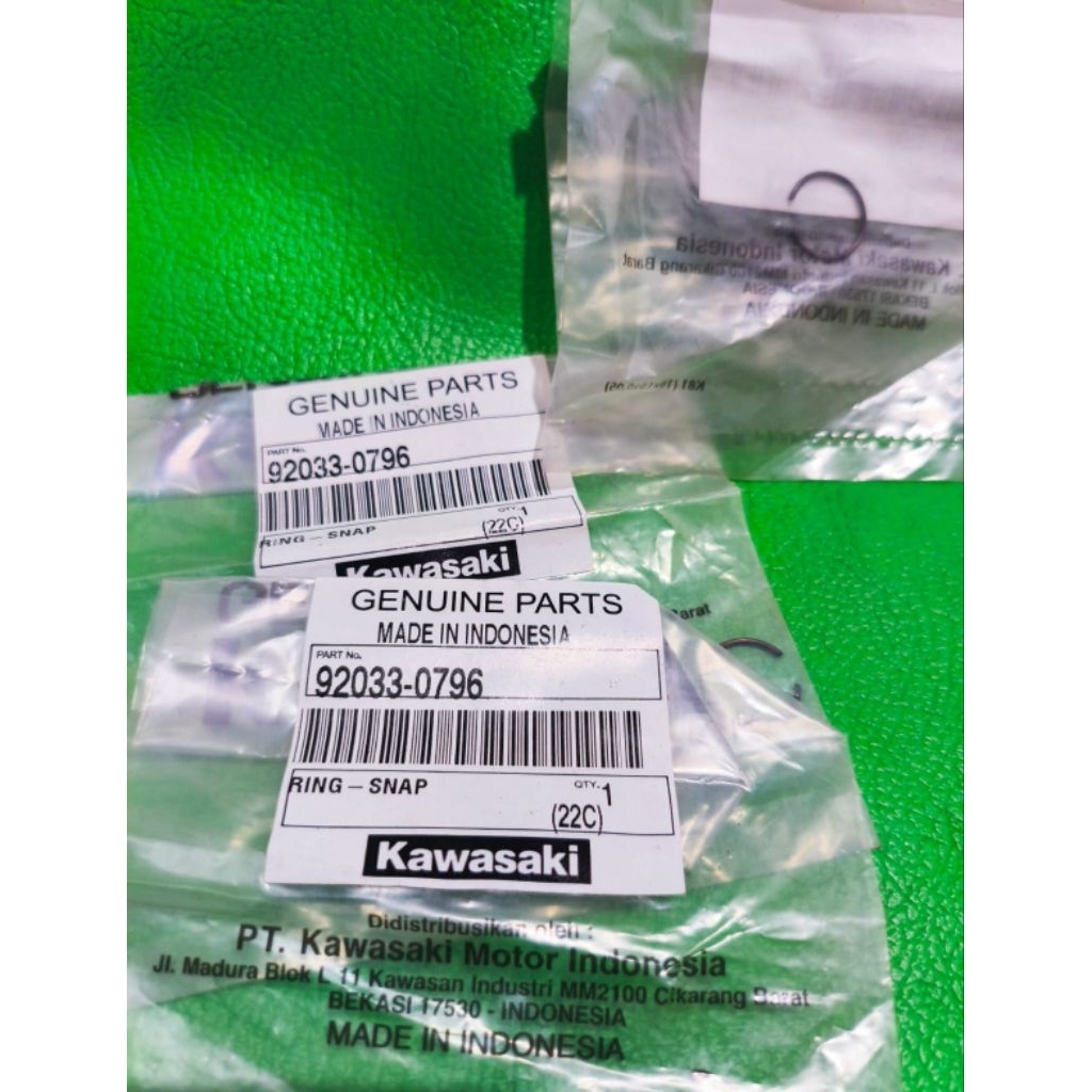 ลูกสูบปากกาสแนปริง Kawasaki KLX 150 ORI