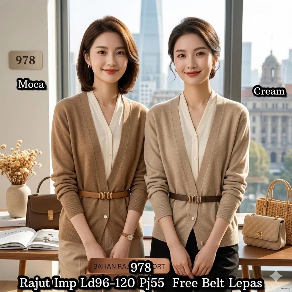 [Lf] KNIT BLOUSE 510-51176-52356-15021-15022-978-667