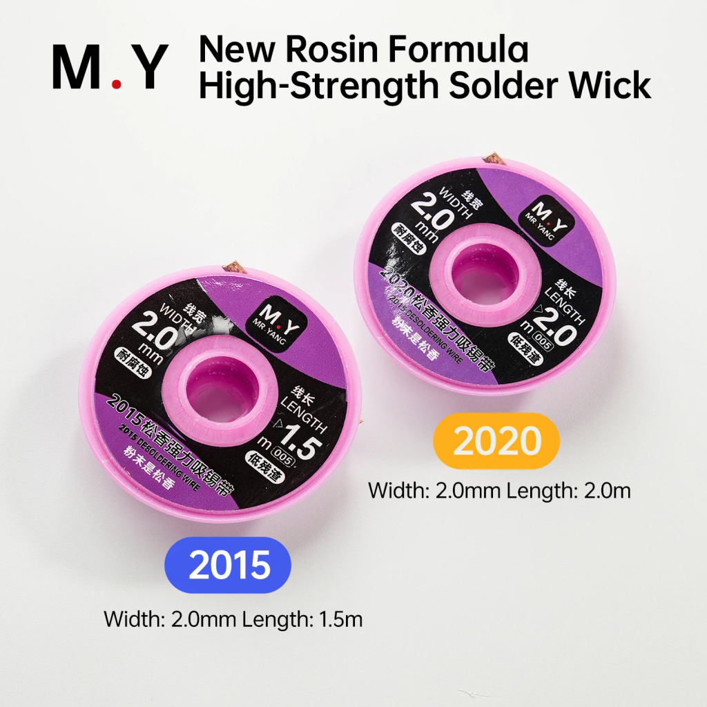 UNGU Solder Wick / Good Wick MR YANG 2015 / 2020 / 1 ชิ้น สีม่วงเดิม