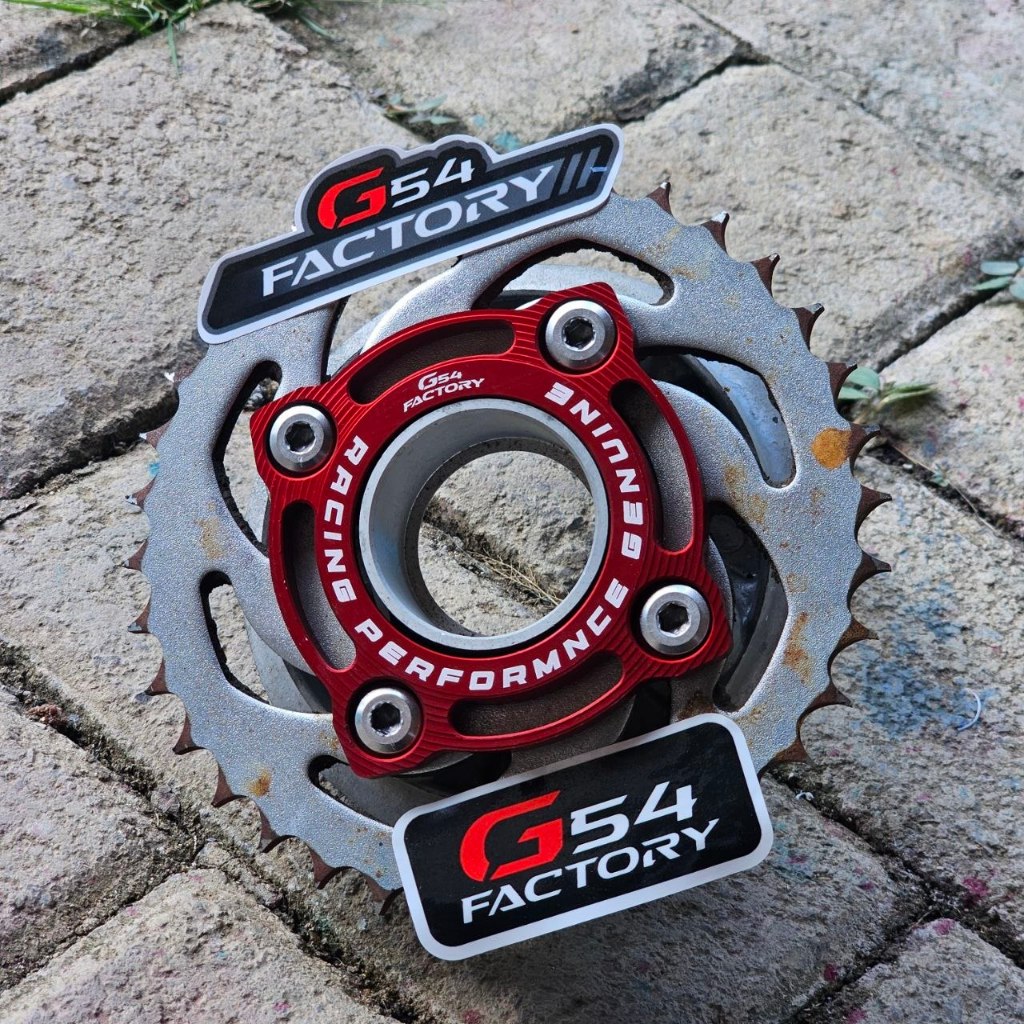 ขนมเกียร์ Plendes yamaha jupiter z, RX king, fino ฯลฯ อลูมิเนียมอัลลอยด์ cnc T6 G54 FACTORY V2