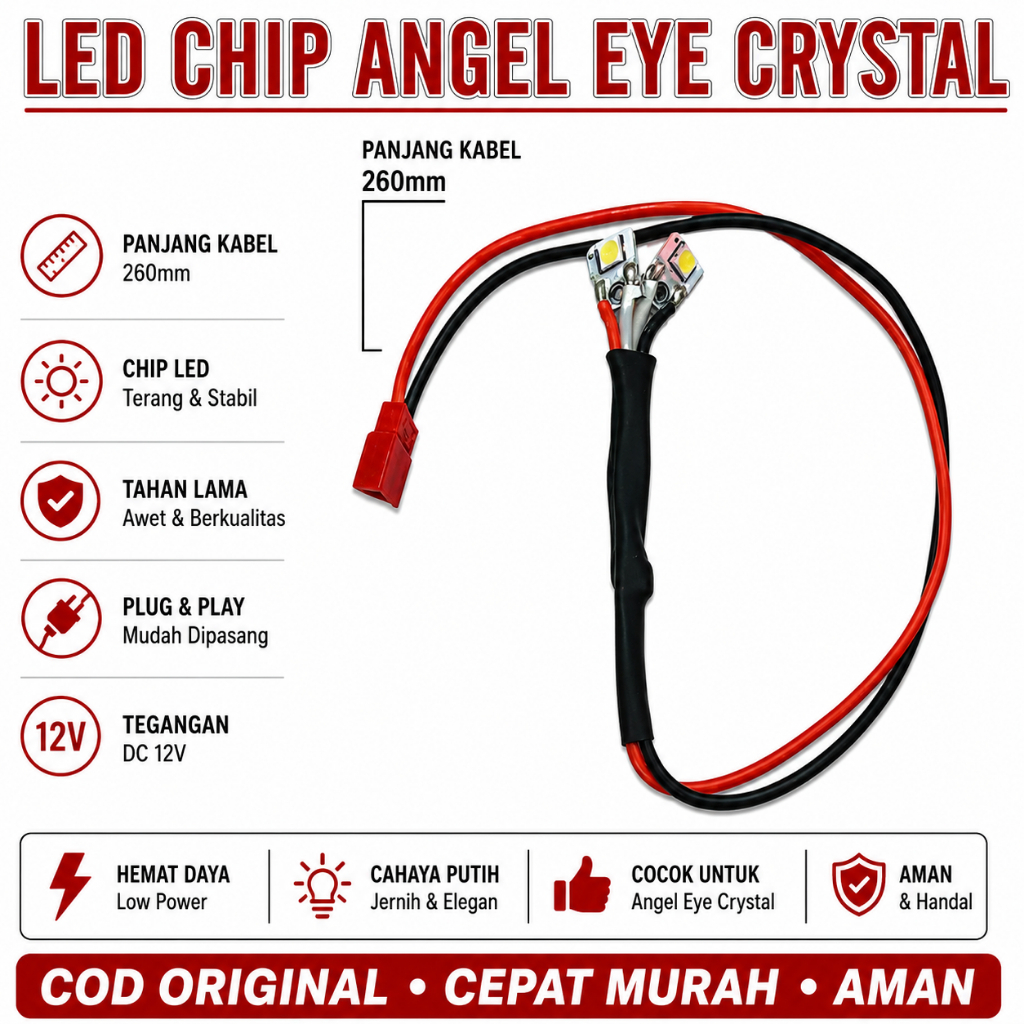 ต้นฉบับ LED CHIP RING CRYSTAL BMW LED CHIP ANGEL EYE CRYSTAL CHIP LED SHROUD BMW LED RING LED LAMP C