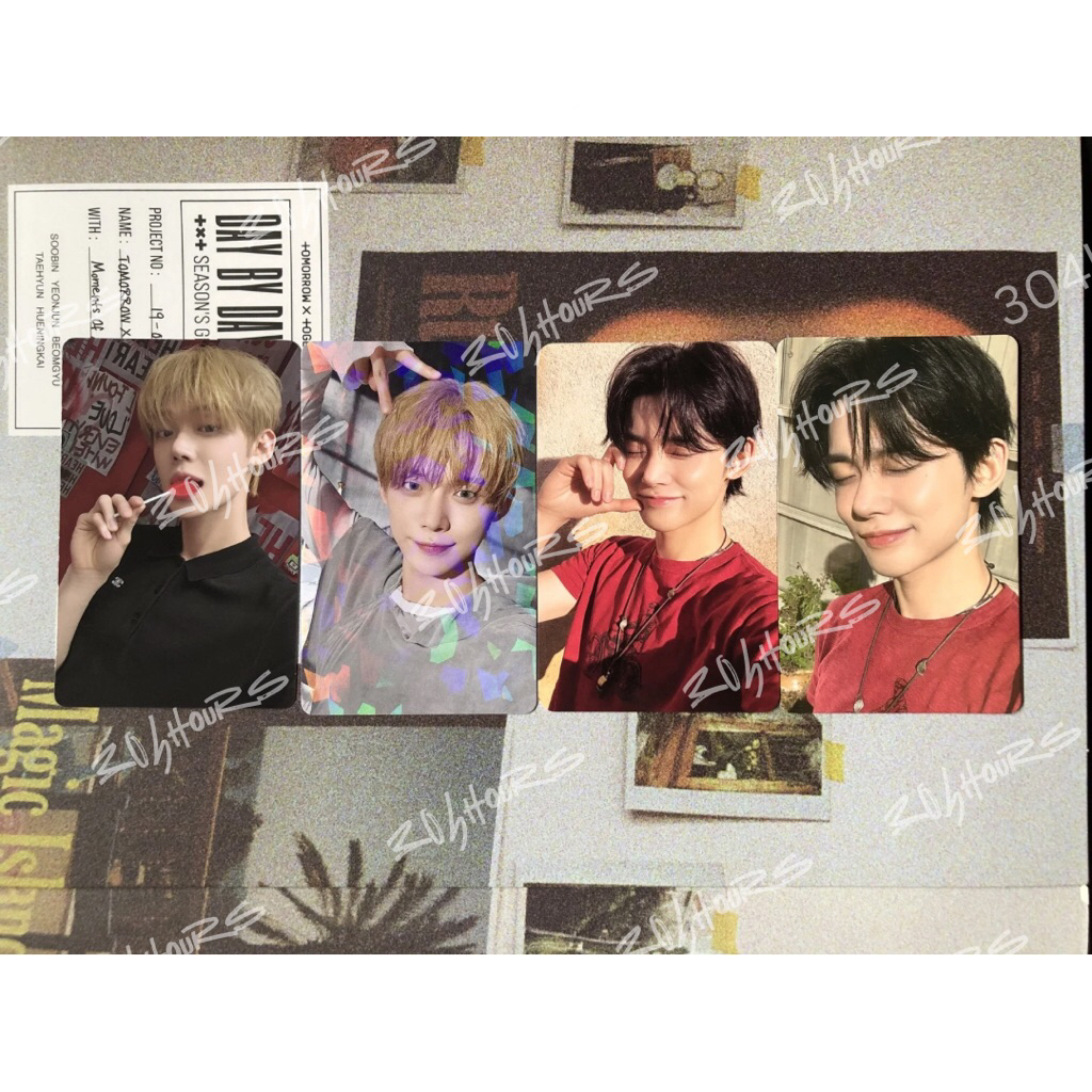| [เป็นทางการ] Photocard TXT Yeonjun [ภาษารักศักดิ์สิทธิ์]