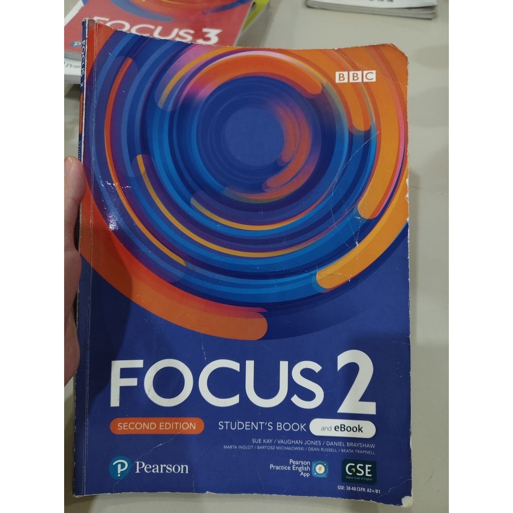 หนังสือเรียน English Focus 2 มือสอง pearson มือสอง
