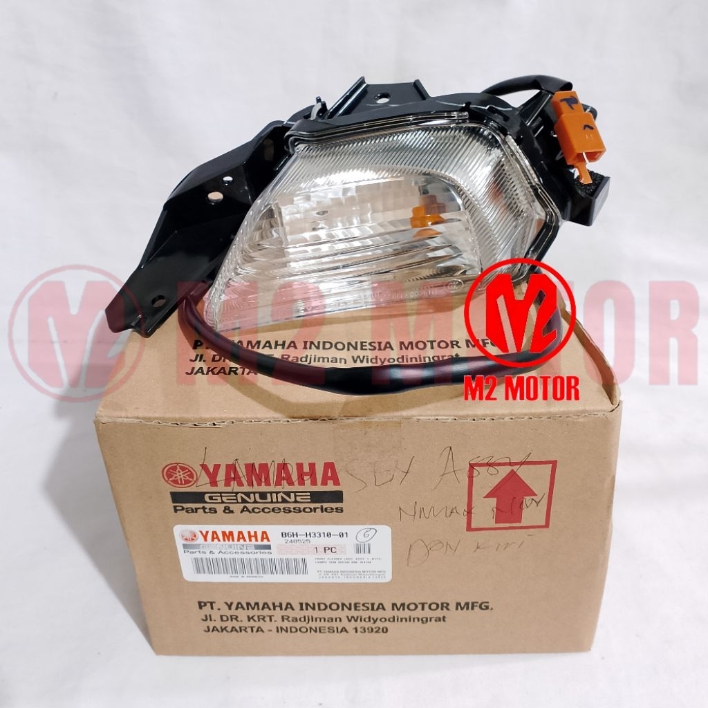 ใหม่ LEFT N MAX TURN LAMP ASSY B6H-H3310-01 ORIGINAL YAMAHA