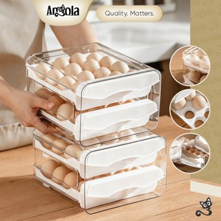 ANGOLA Rak Penyimpanan Telur C28 Egg Storage / Wadah / Tempat Telur Bertingkat
