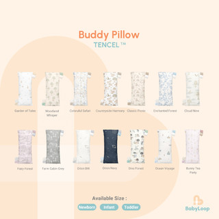 Guling Boneka Tencel - Buddy Pillow TENCEL™ Modal Anak - Baby Loop