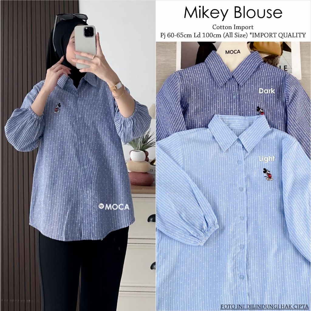 MIKEY BLOUSE BY MOCA