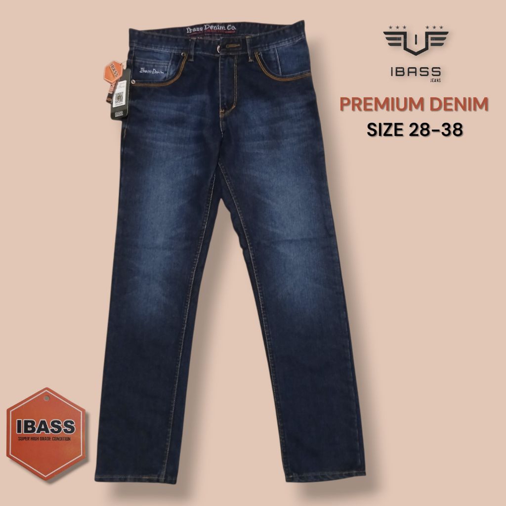 IBASS Premium Long Jeans Regular Fit Size 28-38