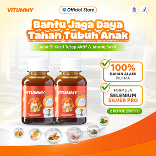 Vitummy Multivitamin Anak – Jaga Nafsu Makan Tetap Stabil & Tidak Mudah Bosan Makan