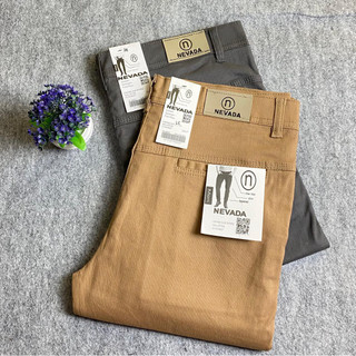 CELANA CHINO PANJANG Nevada BAHAN katun COMBED adem nyaman dipakai tebal melar premium kerja harian slimfit