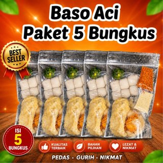 baso Aci isi 5 pcs / baso Aci 5 bungkus hemat / baso Aci isi 5 bungkus / baso Aci murah