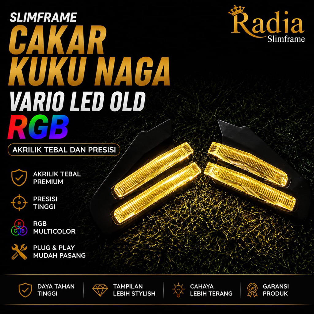 Radja Dragon Nail Claw Vario Led Old