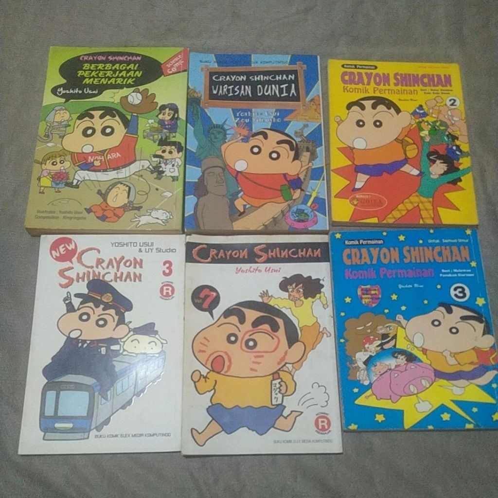 CRAYON SHINCHAN Comics GAME COMICS, SCIENCE COMICS ETC
