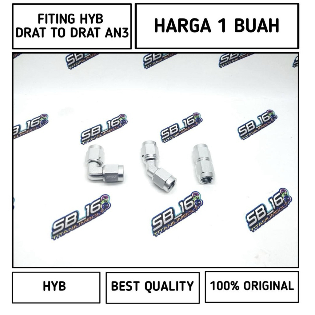 FITTING HYB ORIGINAL DRAT TO DRAT AN3