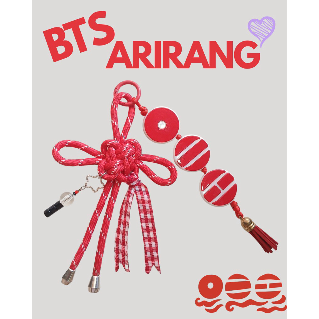 BTS ARIRANG KEYCHAIN ห้อยกระเป๋า BTS ARIRANG