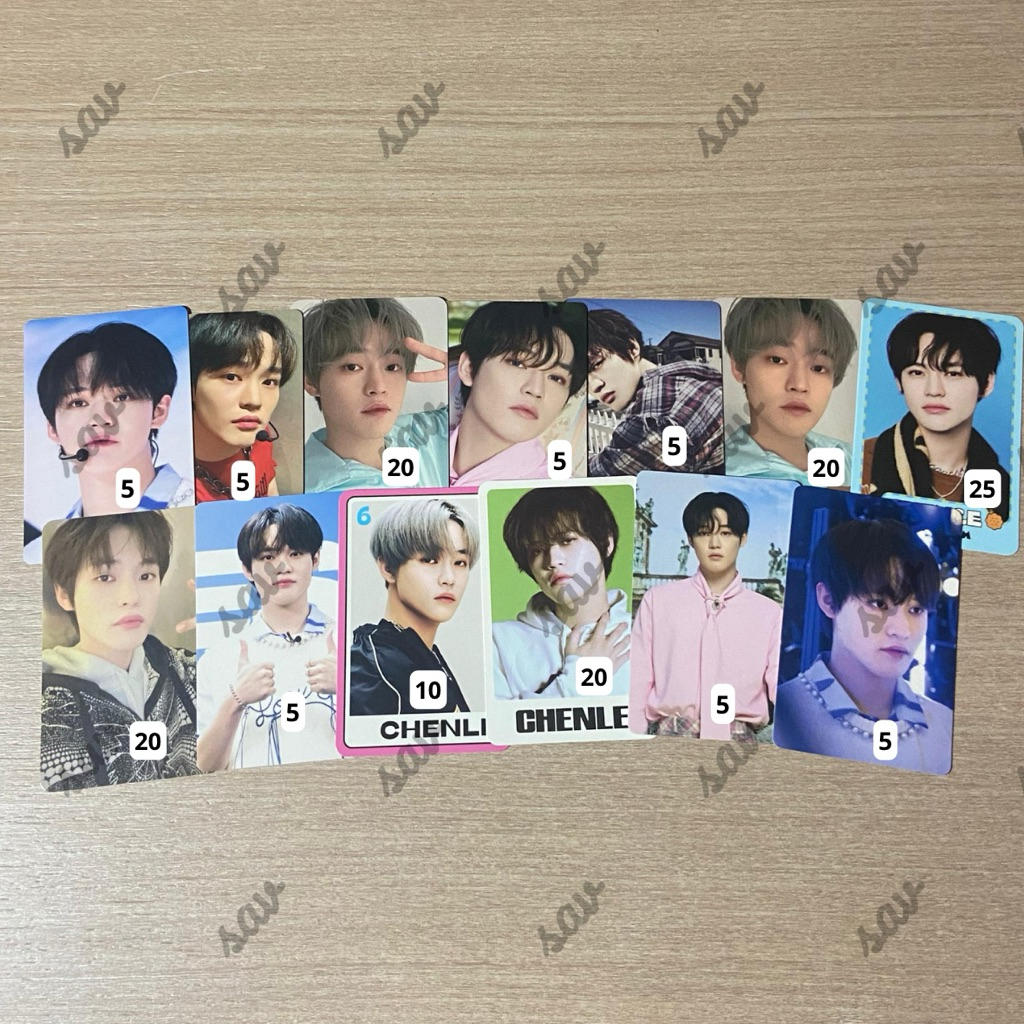 Photocard อย่างเป็นทางการ nct dream chenle