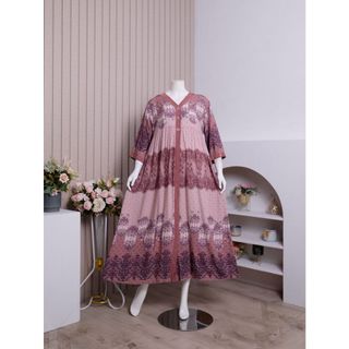 Zoraya Daster Viral Beiza Dress Rayon Premium Remaja Bumil Busui Terbaru Kekinian