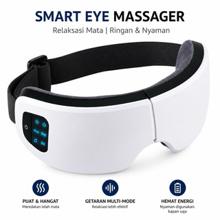Premium Eye Care Massager Alat Pijat Mata Alat Terapi Mata bluetooth