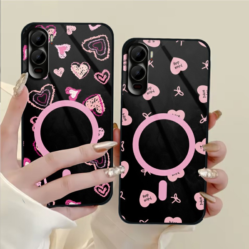 Itel City 200 เคสแก้วอะคริลิค [SK206] - เคส Softcase Glossy Mirror - เคส Itel City 200 HP - เคส Itel