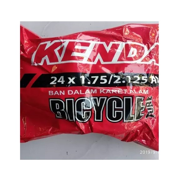 ยาง Kenda 24x1.75 และ 24x2.125 สีดํา ยางในจักรยาน