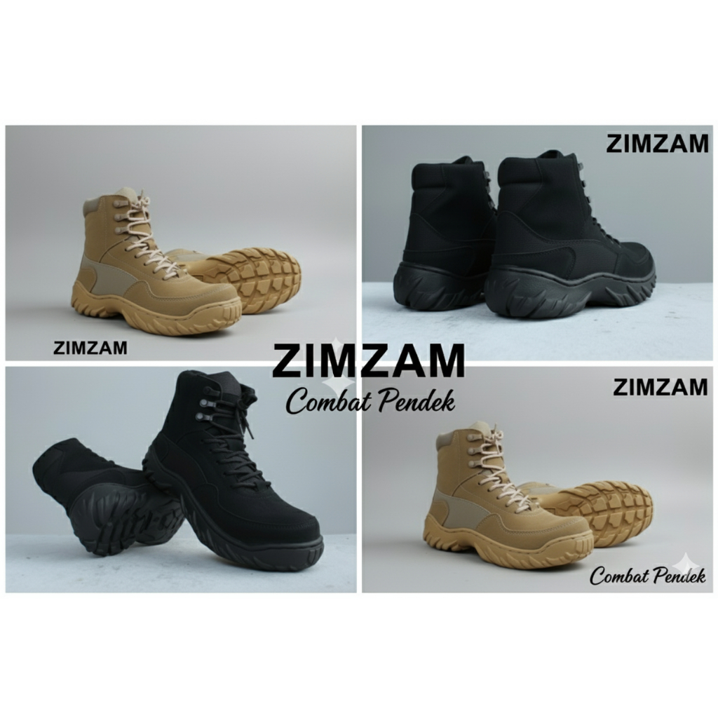 MENS SHORT COMBAT SHOES SAFETY BOOTS TOURING HIKING MOUNTAIN