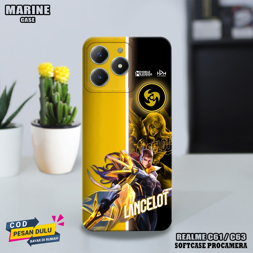 Realme C61 / C63 ( mlbb ) เคส Realme C61 / C63 hp - เคส hp - เคสล่าสุด - เคส softcase - softcase pro