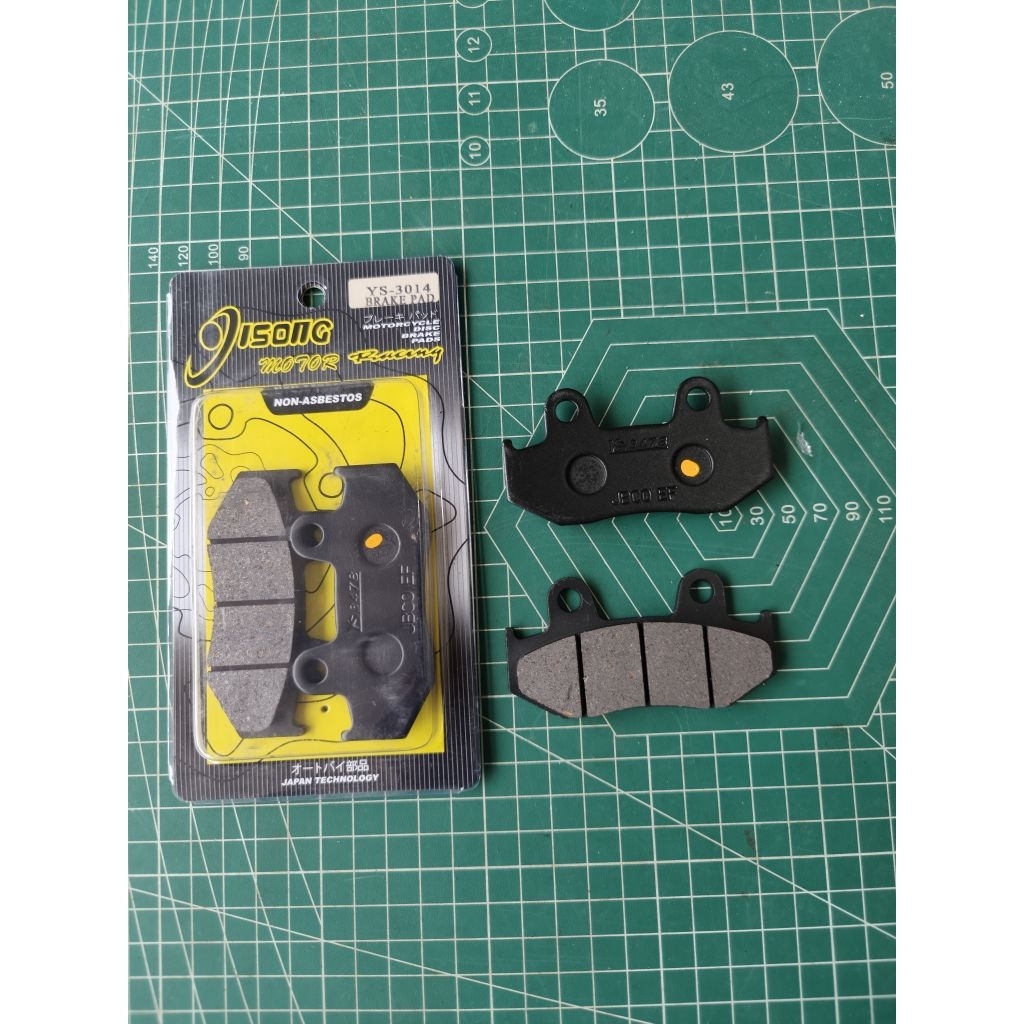ผ้าเบรกหน้า CR125 250 500 XR 250 350 XL 350 600 XR 500 ys3014