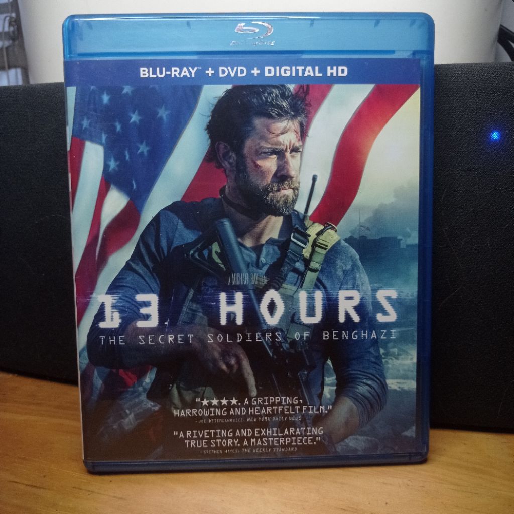 Blu-ray bluray bd 13 Hours The Secret Soldiers Of Benghazi ต้นฉบับ
