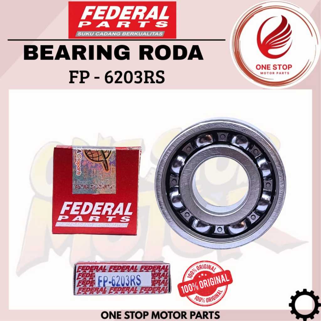 แบริ่ง 6203RS Federal Laher FP-6703RS ORIGINAL FEDERAL PARTS