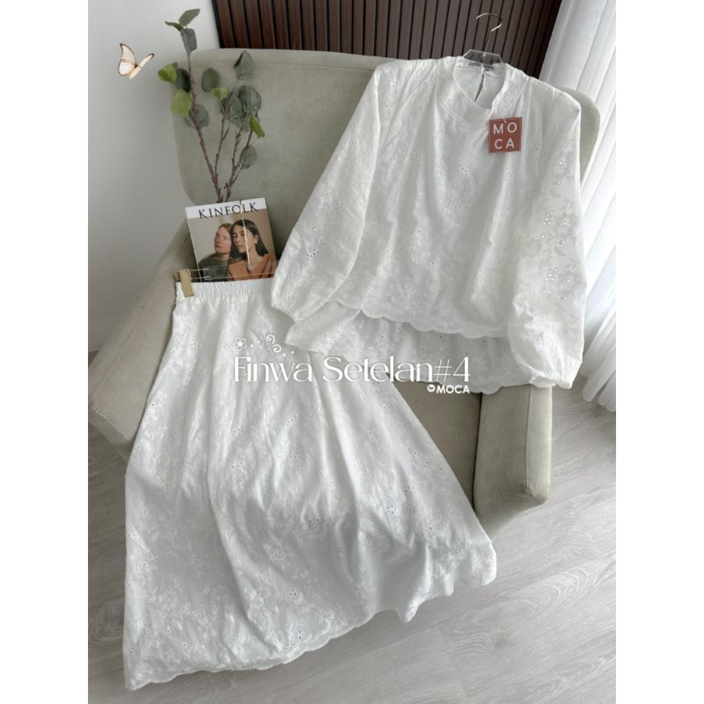 RAYA SERIES 2026 Raya เสื้อและกระโปรงผ้าฝ้ายระดับพรีเมียม 4 ชิ้น by Moca