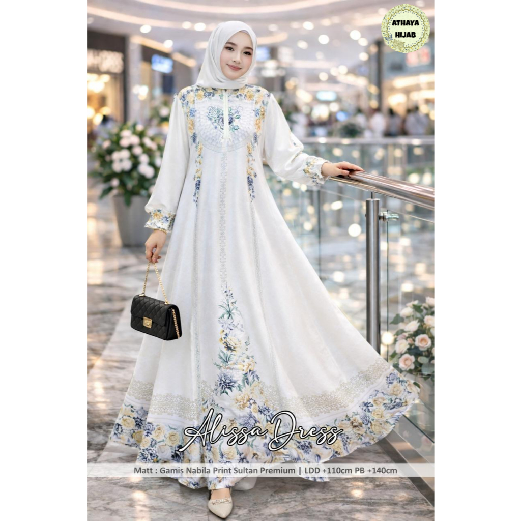 HQ เสื้อผ้าผู้หญิง ALISA DRESS จาก AtHAYA FASHION STORE