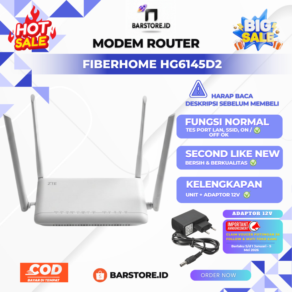 เสาอากาศ ZTE F670 พรีเมี่ยม 6 และ ZTE