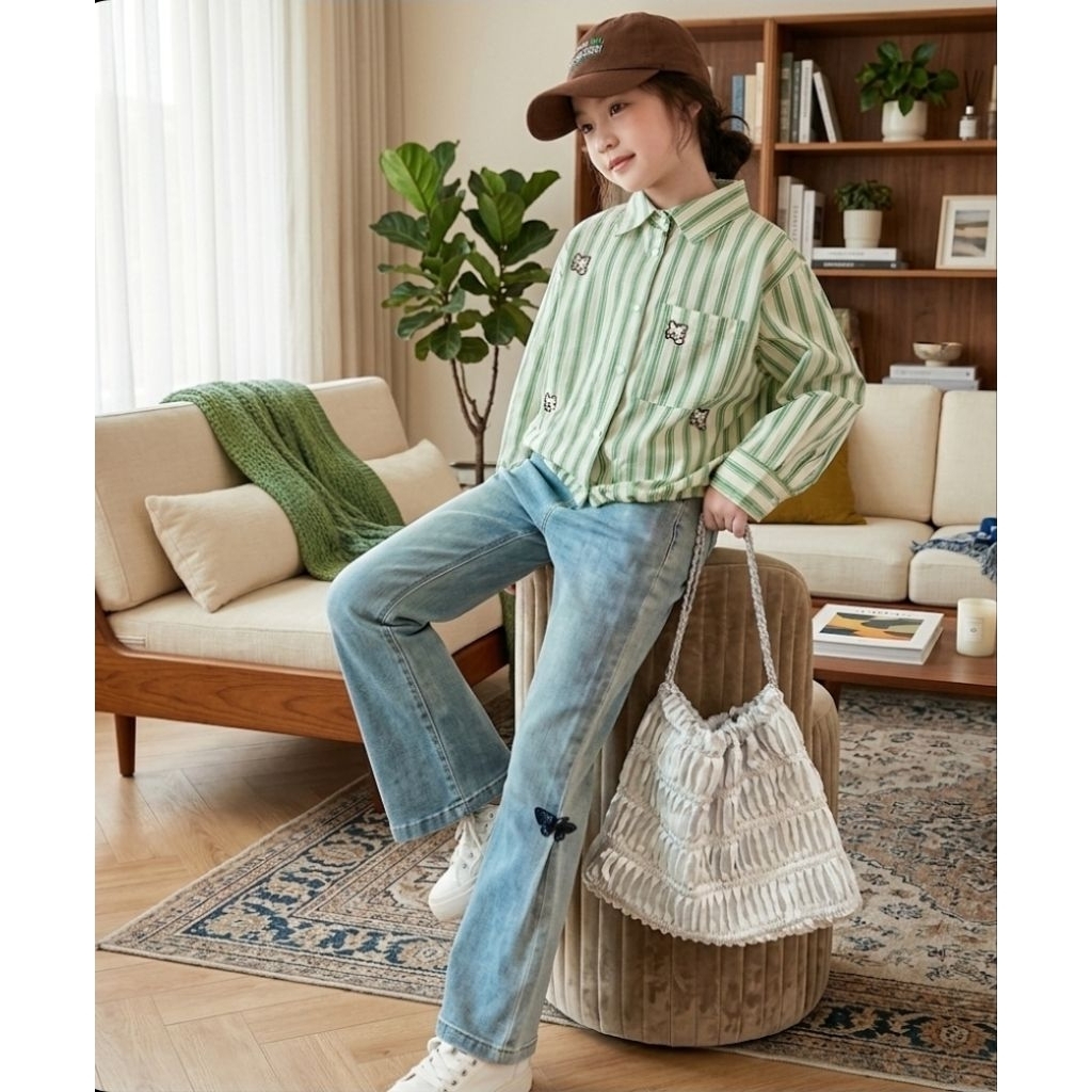 ชุดเสื้อ KEMEJA ZA05 M SIZE 120,140,160