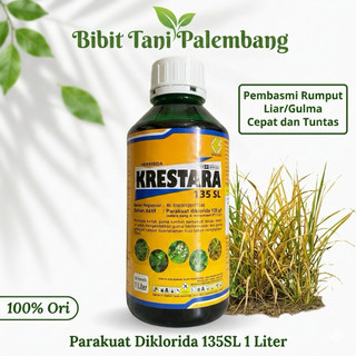 Krestara 135 SL 1 Liter Free  Metsul Herbisida kontak efektik membasmi rumput gulma umum rumput liat