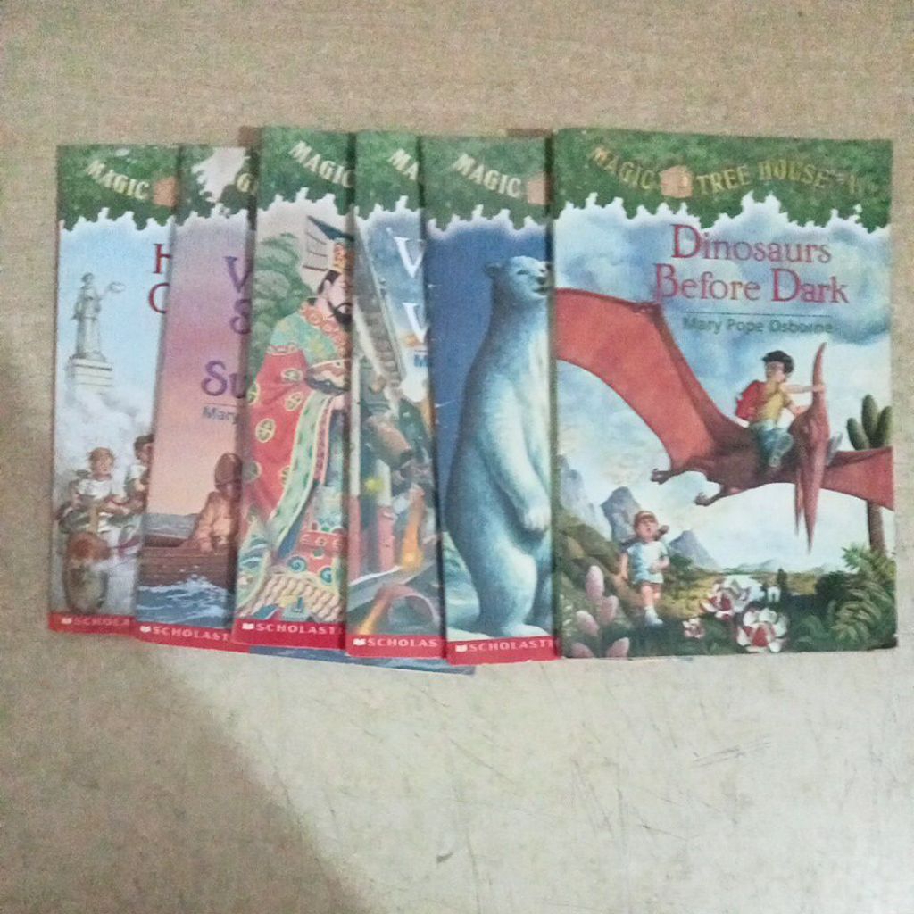 หนังสือเด็ก MAGIC TREE HOUSE 1, 12, 13, 14, 15, 16 Mary Pope Osborne