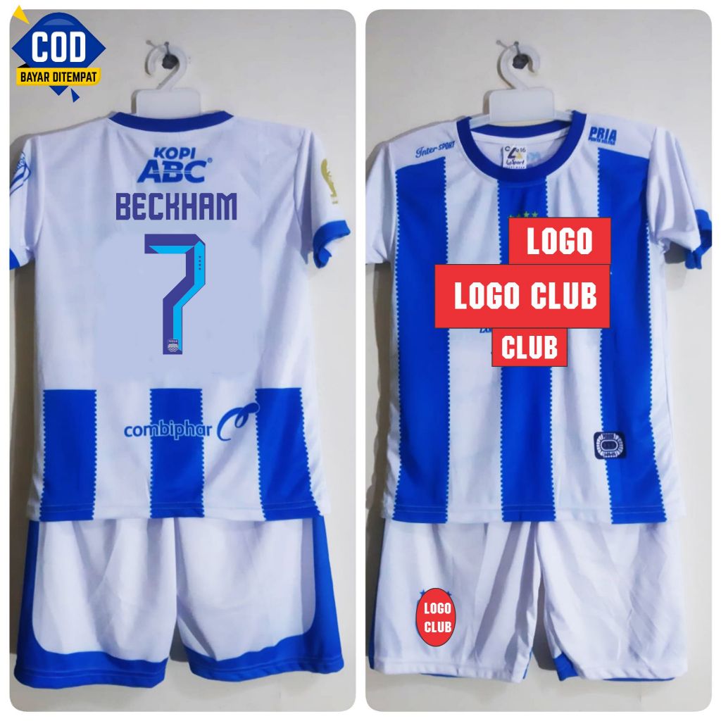 เสื้อ PERSIB NUMBER 7 BECKHAM | เสื้อแข่ง Persib ACL Home Away | ใหม่ล่าสุด PERSIB AWAY FOOTBALL SHI