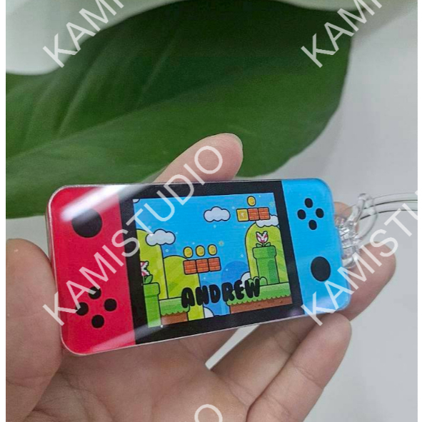 GANTUNGAN LUGGAGE TAG Shaker MARIO V2 ใหม่ / Custom Name Bagtag / ที่แขวนกระเป๋า / พวงกุญแจ / ชื่อที่กําหนดเอง / เชคเกอร์แท็กกระเป๋า / SUPER MARIO / MARIO BROSS / FILM SUPER MARIO / MARIO / MARIO / LUIGI / เกม NITENDO