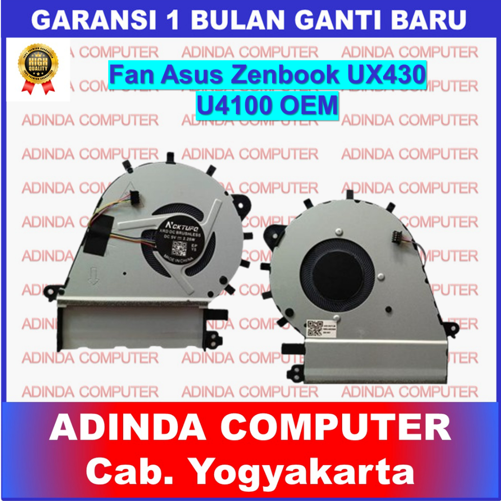พัดลม Asus Zenbook UX430 UX430U UX430UA UX430UQ U4100 U4100U U4100UQ ORI