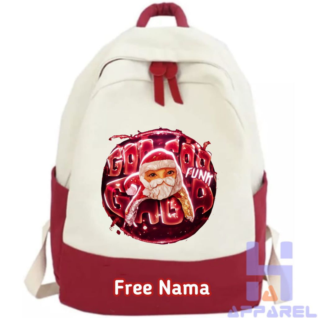 GOO GAGA FUNK GOO GAGA ROBLOX KIDS BACKPACK ฟรีชื่อ