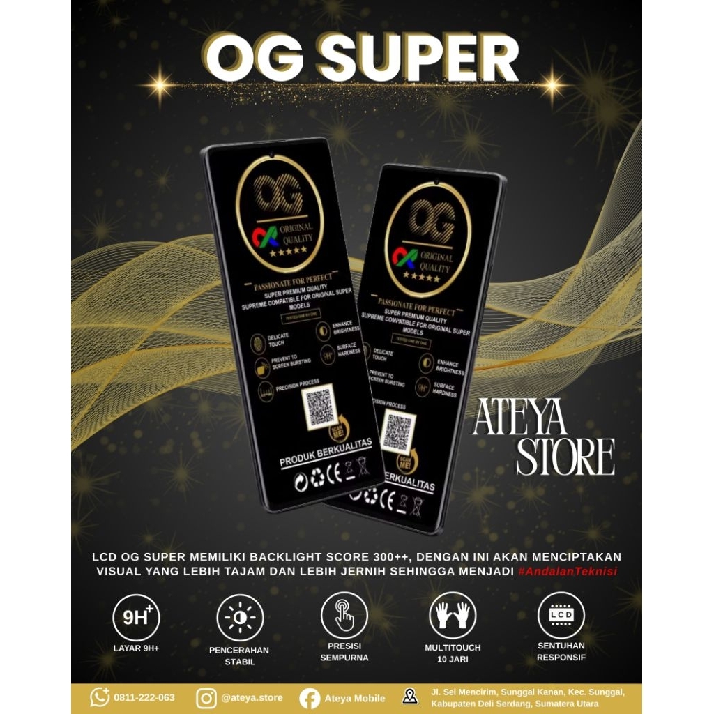 LCD+TS VIVO (Y30) Y30/Y30I/Y50 BLACK OG SUPER 6.5