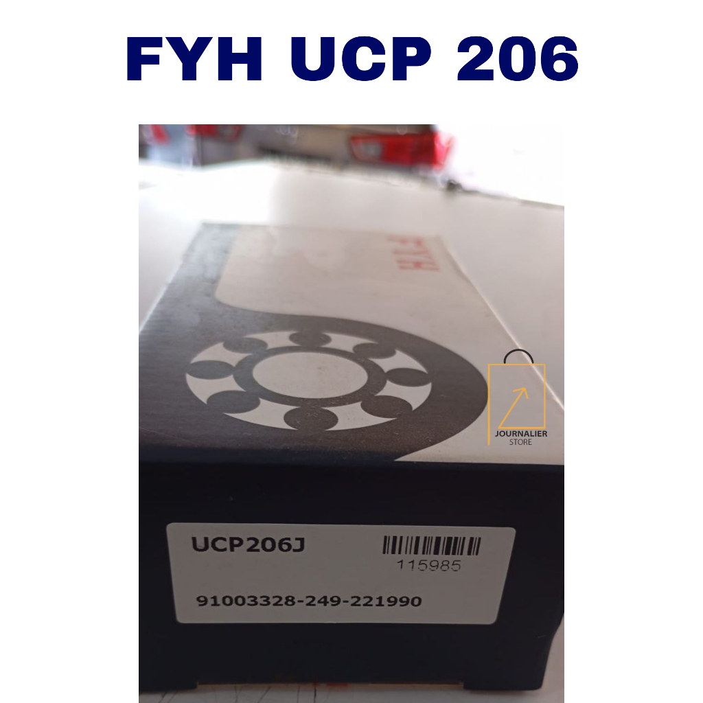 หมอนบล็อกแบริ่ง UCP 206 FYH Japan เป็น 30 MM