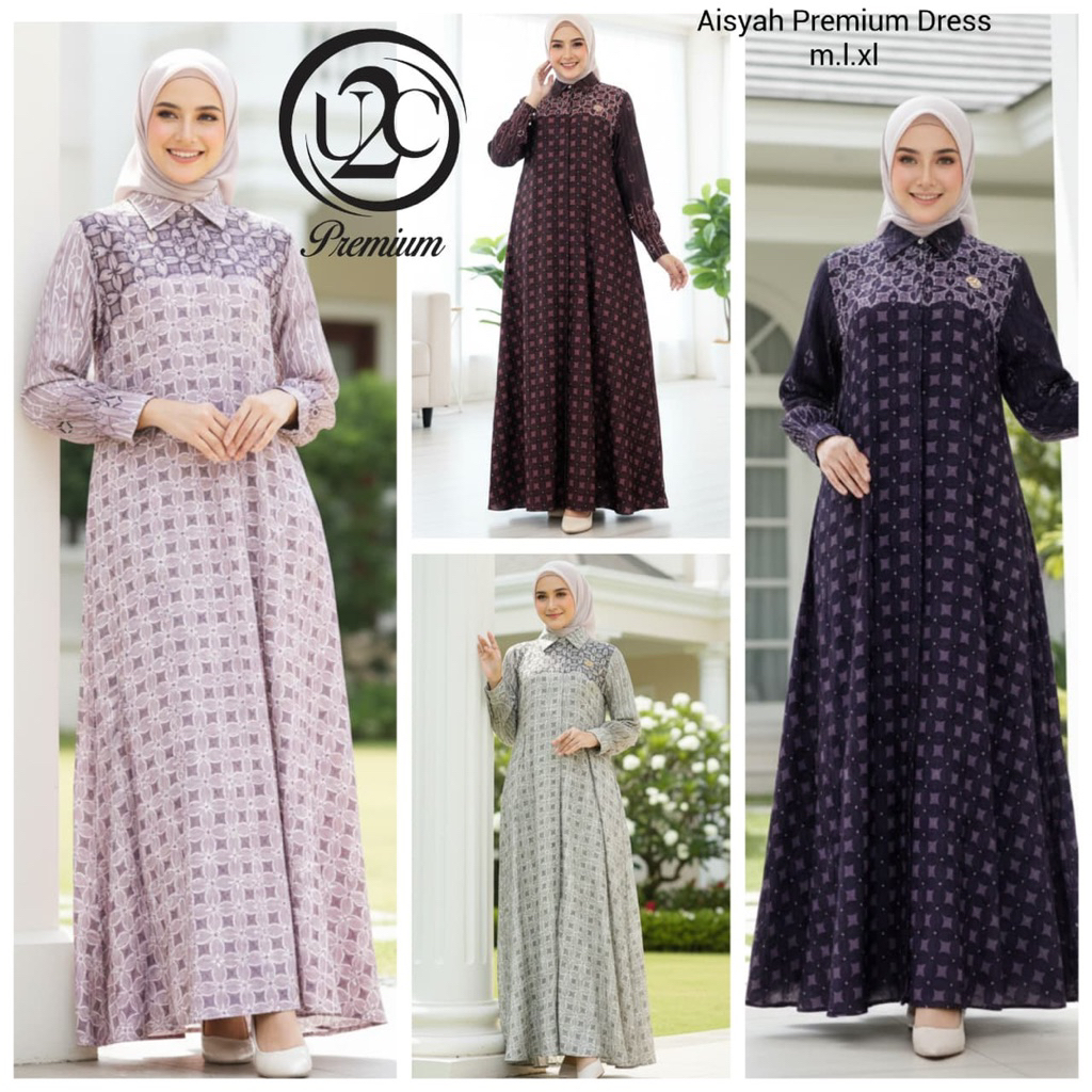 AISYA PREMIUM DRESS by BUTIK U2C
