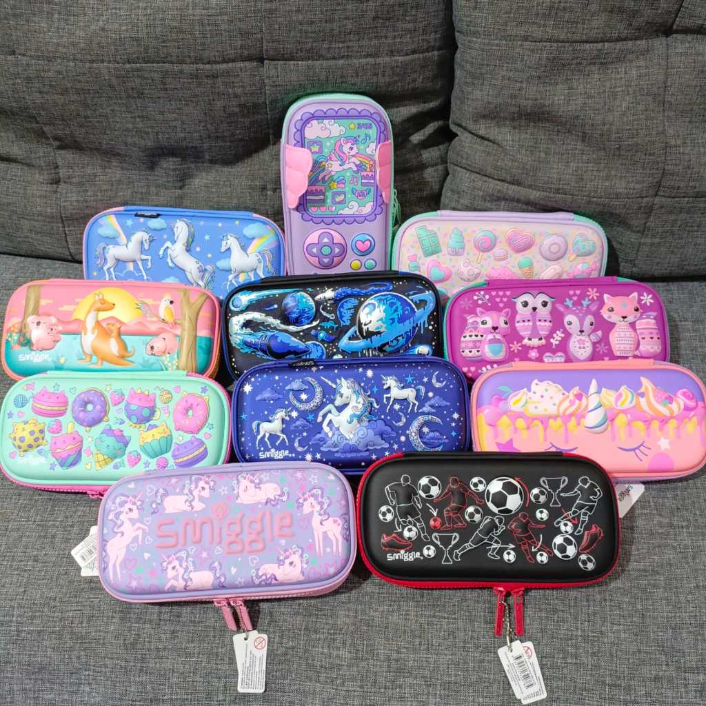 Smggle Pecil Box 3D กันน้ํา PENCIL CASE สําหรับเด็กที่มีรูปแบบ